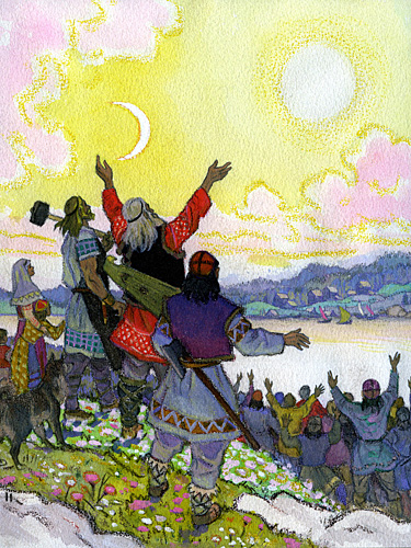 The Heroes of Kalevala Free the Hosts of Heaven